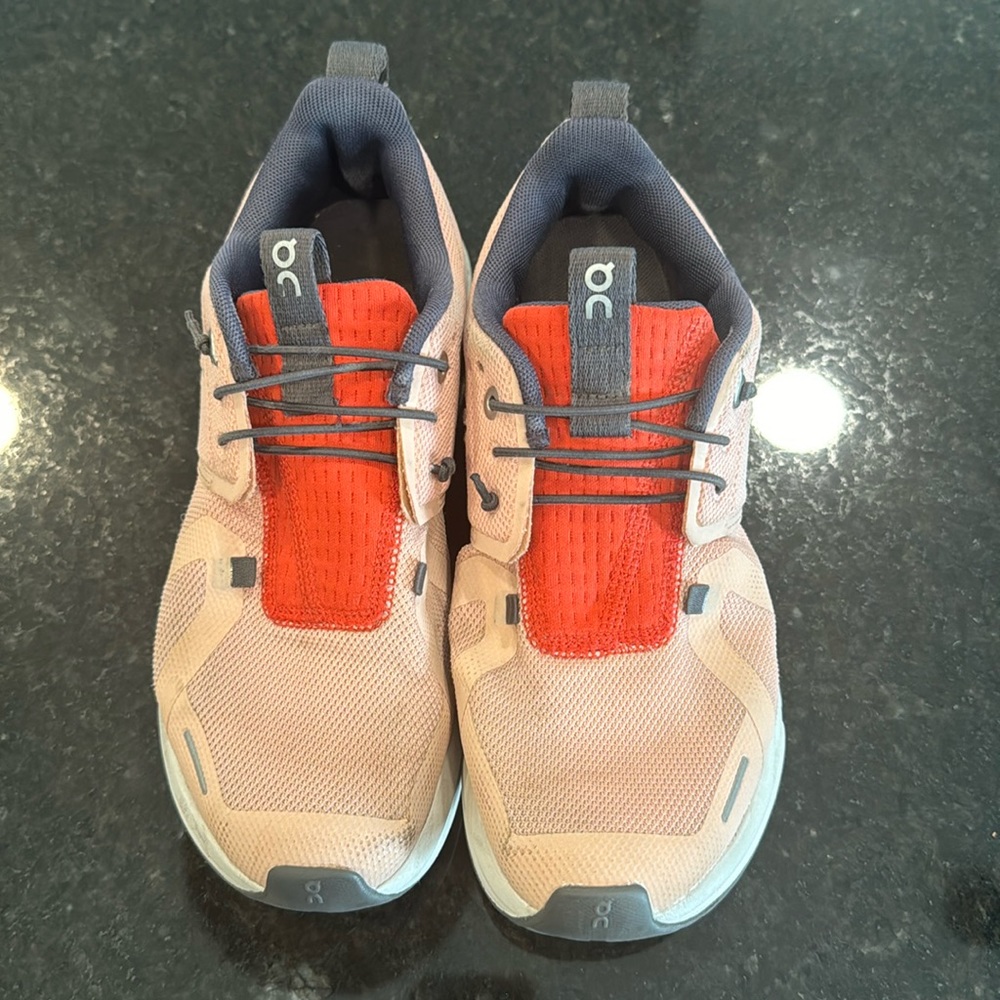 On cloud sky shoes